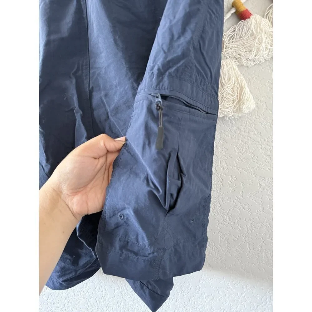 Columbia navy lined